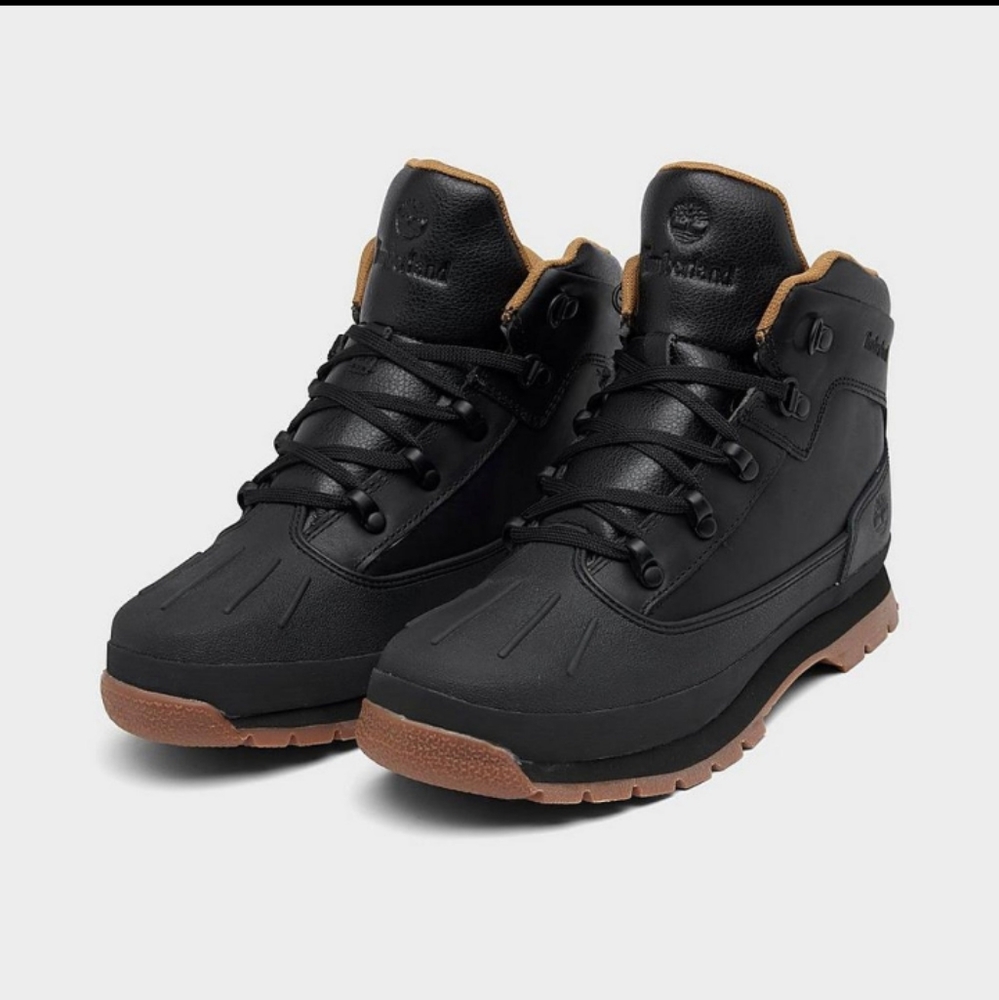 Timberland Euro Hiker Boots Black
